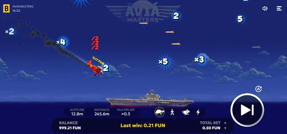 Kostenlose Demo-Version von Aviamasters von BGaming Kostenlose Demo-Version von Aviamasters von BGaming