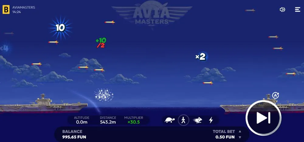 Aviamasters von BGaming: Fesselndes Spiel um echtes Geld Aviamasters von BGaming: Fesselndes Spiel um echtes Geld