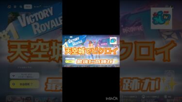 天空城でビクロイを目指す！ショートバージョン【フォートナイト】#実況 #fortnite