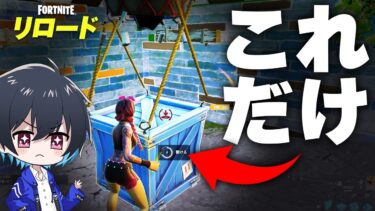 『武器/回復は救援物資から出たアイテムのみ』で新モード勝てるのか!?【フォートナイト/Fortnite】