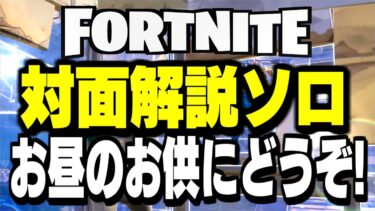 【マッチすれば】サボってたソロランクやります【フォートナイト】