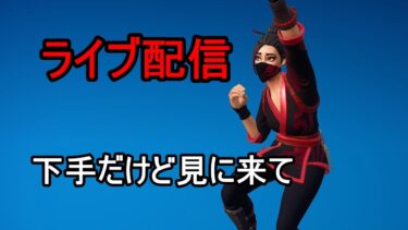 【フォートナイト】ライブ配信#フォートナイト #ゲーム実況 #配信