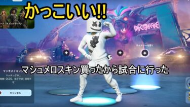 【フォートナイト】マシュメロで試合#フォートナイト #fortnite #fortniteclips #ゲーム実況