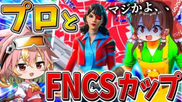 【神回】えぐすぎ、、最強の”プロゲーマー”とFNCSに出た結果、ハイレベルマッチでまさかの無双劇、、【フォートナイト】【ゆっくり実況】【チャプター5】【シーズン4】【GameWith所属】