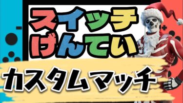 【ﾌｫｰﾄﾅｲﾄ配信24/8/30】⭐️スイッチ限定カスタムマッチ⭐️初見さん大歓迎!! #Fortnite #フォートナイト #参加型