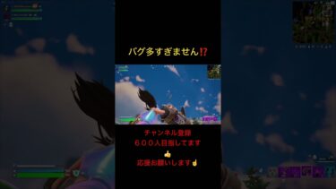 このバクはなに？#shorts #fortnite #バク#フォートナイト #ゲーム実況 #おもしろ