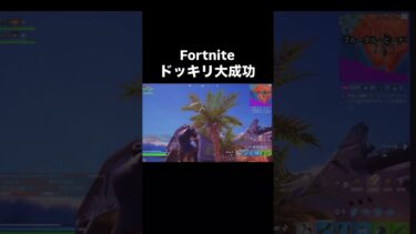 Fortnite「ドッキリ大成功」#fortnite #フォートナイト #ゲーム実況