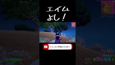 エイムよし！ #fortnite #フォートナイト #フォトナ #ゲーム実況 #shorts