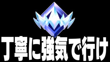 対面になったら引かないソロランク配信【フォートナイト/Fortnite】