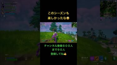 楽しかったなこのシーズン#shorts #fortnite #フォートナイト #ゲーム実況