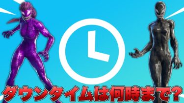 31.41アプデのダウンタイムは何時まで？アプデ内容と公式からの回答についても話します！！【最新情報】【ダウンタイム】【アプデ】【解説】【まとめ】【考察】【リーク情報】【フォトナ】【ワンタイム】