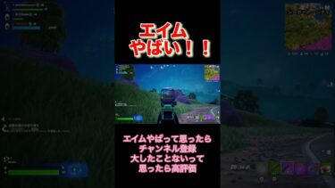 エイムがヤバすぎる！#shorts#fortnite #フォトナ #フォートナイト #おもしろ #ゲーム実況