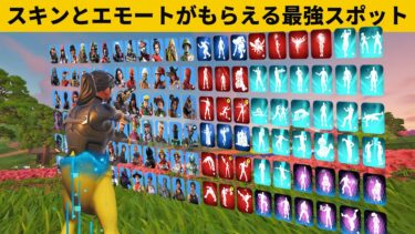 【小技８選】課金しないでエモートやスキンが使えますｗｗｗ最強バグ小技裏技集！【FORTNITE/フォートナイト】