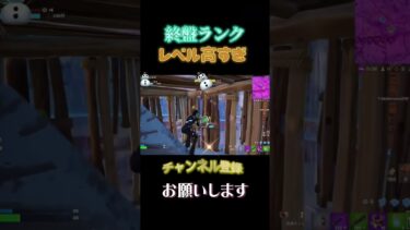 ランク終盤の粘りがやばい仲間　#Fortnite#フォートナイト#フォトナ#ランク#終盤#仲間#short