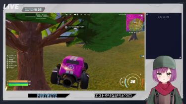 【フォトナ】テスト配信でバトロワソロ！【フォートナイト/fortnite/新人Vtuber/配信/実況/雑談/えるいおーに】