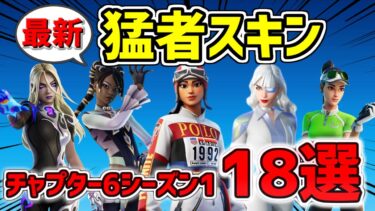 【プロも愛用！】フォートナイト 最新猛者スキン紹介！18選 チャプター6シーズン1