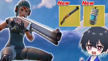 アプデで強アイテムが2種追加!!【フォートナイト/Fortnite】