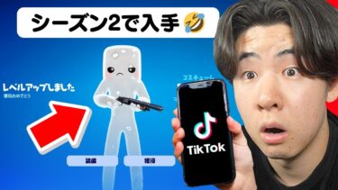 シーズン2のTikTokで衝撃的なことが…【フォートナイト / Fortnite】