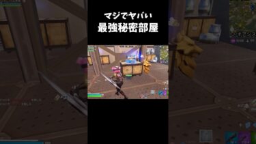 新シーズンの秘密部屋がヤバすぎた！ #フォートナイト #fortnite #フォトナキル集 #shorts