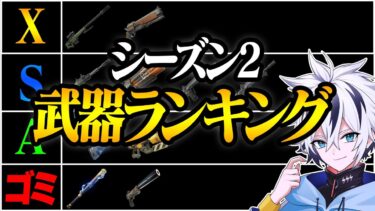 プロが考えるシーズン2最強武器ランキング＆解説！【フォートナイト/FORTNITE】