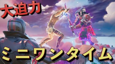 ミニワンタイムイベントがマジでヤバすぎた！！！【FORTNITE/フォートナイト】