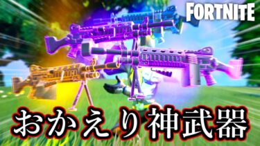 リロードに神武器帰ってきてるんだけど！【Fortnite：フォートナイト】